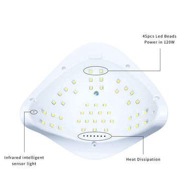 Anti-Darkening Nail Dryer UV LED