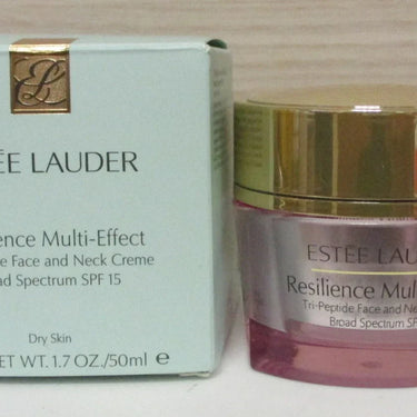 Estee Lauder Resilience Multi-Effect Tri-Peptide Face and Neck Cream SPF15 1.7oz Fit And Glow
