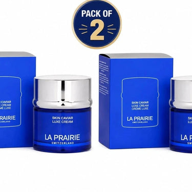 2 Pack La Prairie Skin Caviar Luxe Cream, 1.7 oz,50 ml /Shipp USA Fit And Glow