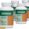 Emma Gut Health Doctors Endorsed Supplement – 4 Pack, 60 Capsules Each Fit And Glow