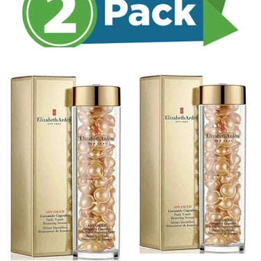 2 Pack Elizabeth Arden Advanced Ceramide Daily Youth Restoring Serum 90 Capsule Fit And Glow