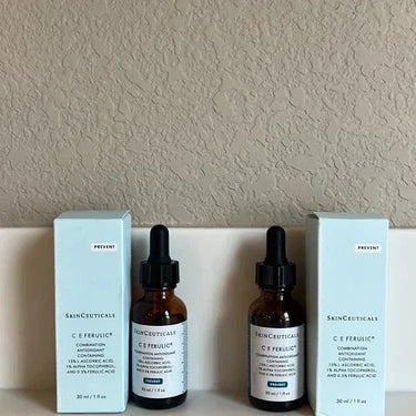 2 Pack SkinCeuticals C E Ferulic Serum 15% L-Ascorbic Acid 30 ml / 1 fl oz New Fit And Glow
